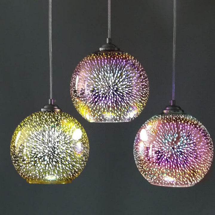 Moderne Pendellampe med Unikt 3D-Design for Hjemmet