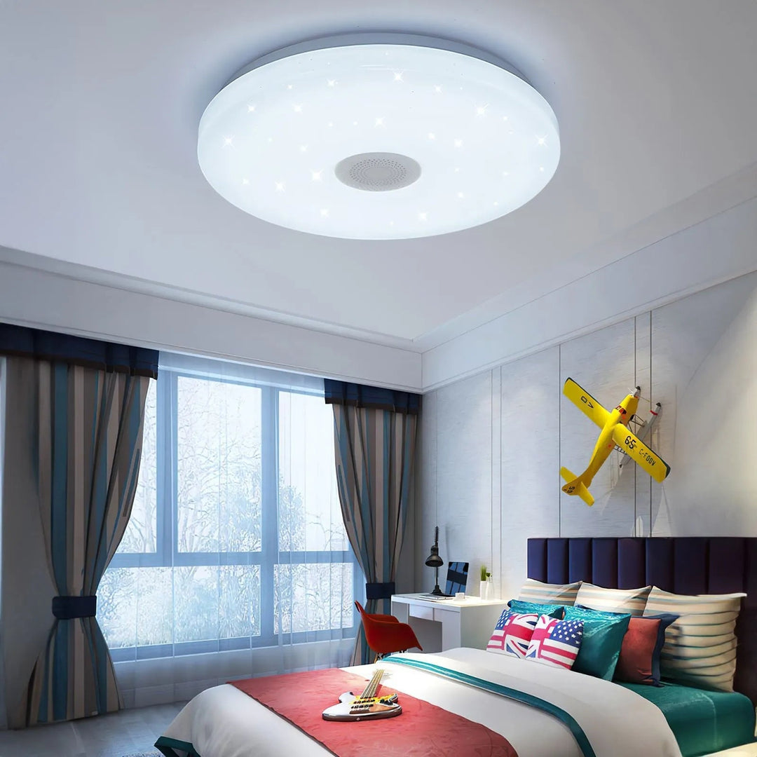 RGB-Taklampe - Smart LED-belysning | Justerbar Fargekontroll