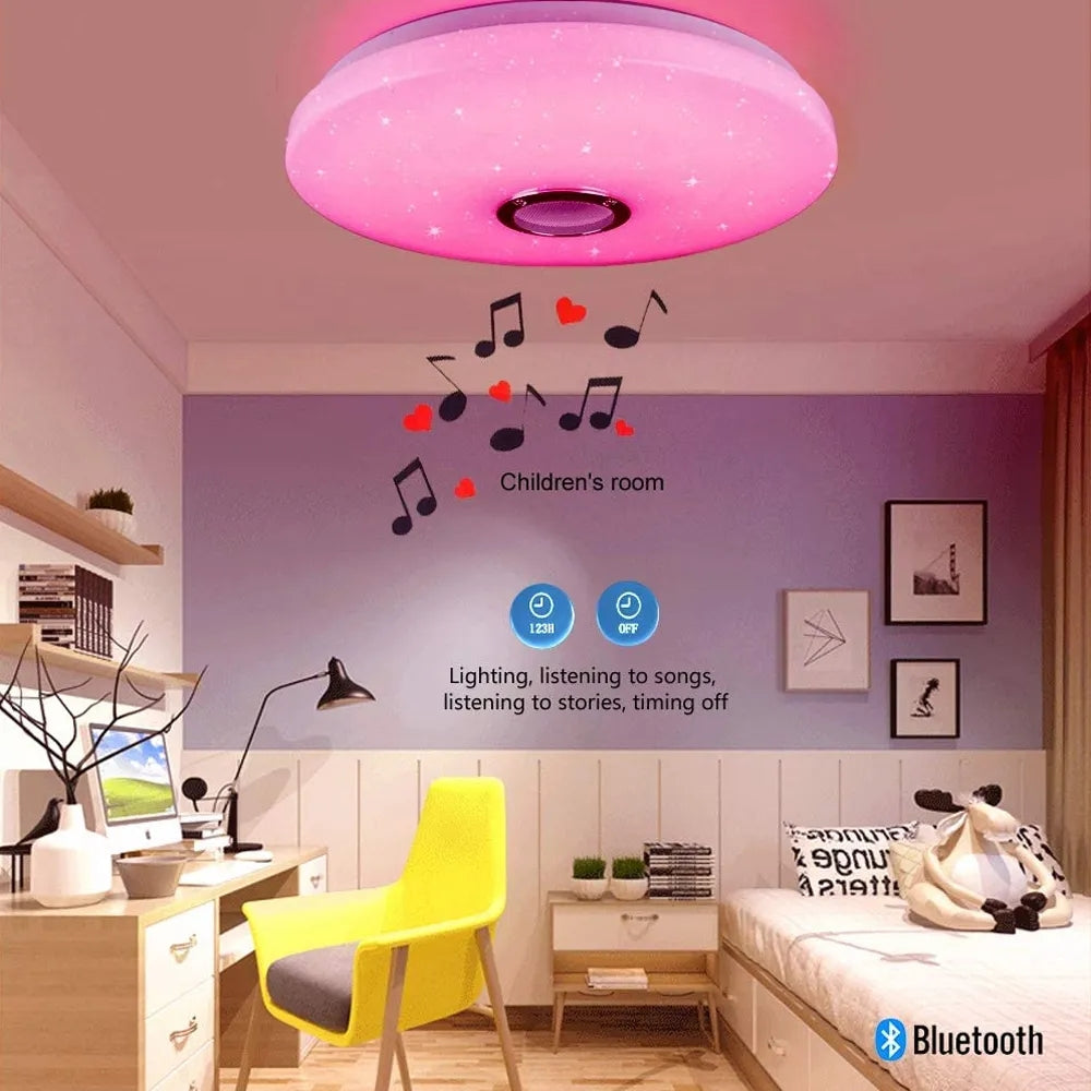 RGB-Taklampe - Smart LED-belysning | Justerbar Fargekontroll