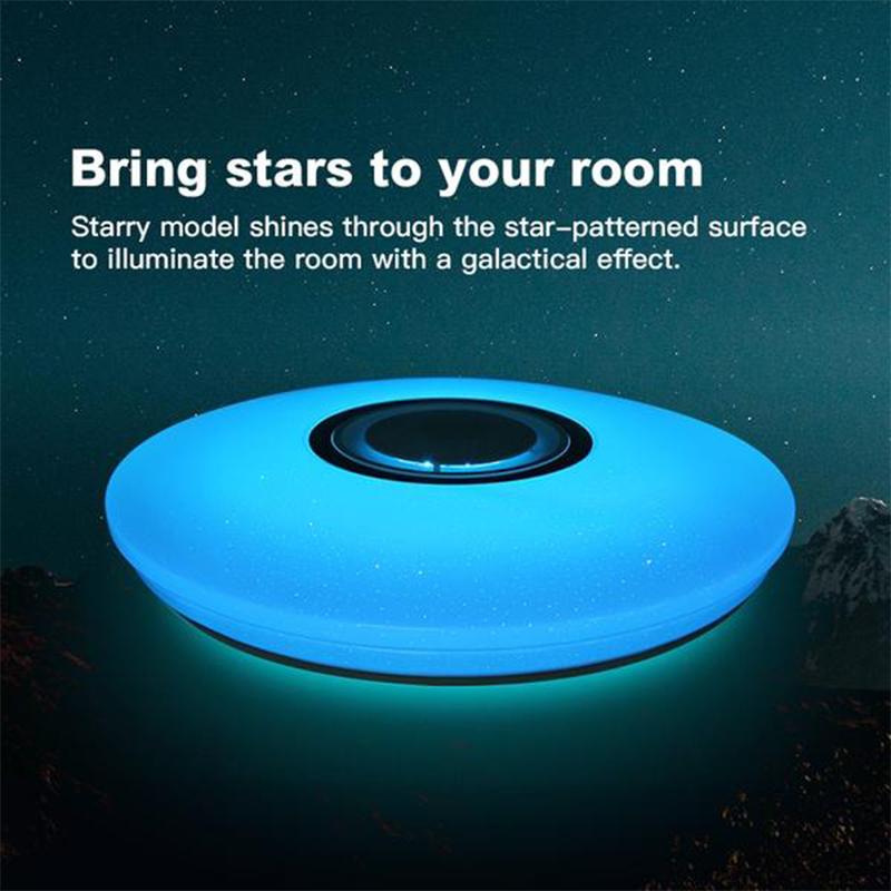 RGB-Taklampe - Smart LED-belysning | Justerbar Fargekontroll