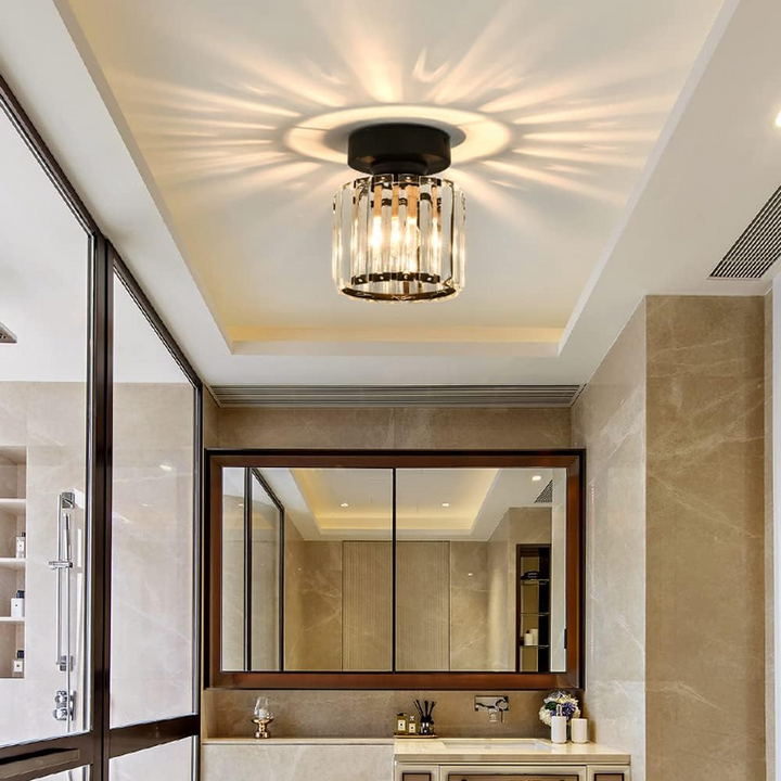 Moderne Taklampe – Elegant Design med Glitrende Detaljer