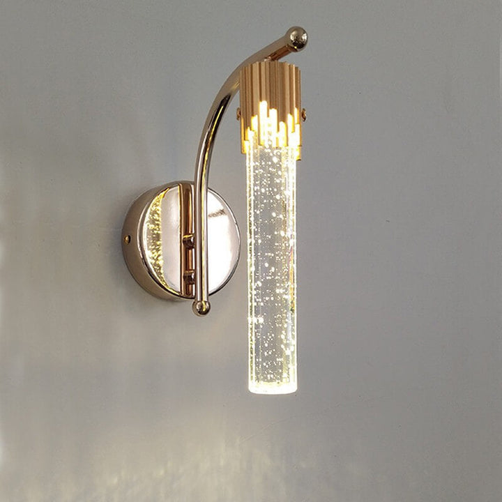 Moderne Vegglampe med Krystall Detaljer for Et Elegant Hjem