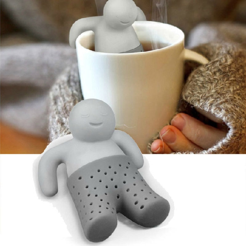 Mr. Te-Infuser i Silikon – Unik og Morsom Teopplevelse