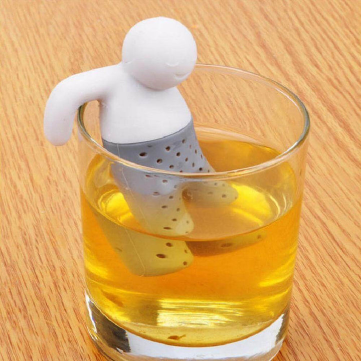 Mr. Te-Infuser i Silikon – Unik og Morsom Teopplevelse
