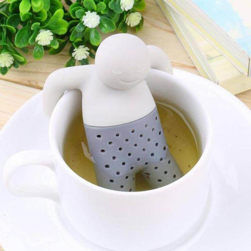Mr. Te-Infuser i Silikon – Unik og Morsom Teopplevelse