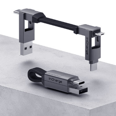 Universal 6-i-1 Multifunksjonell USB-Lader