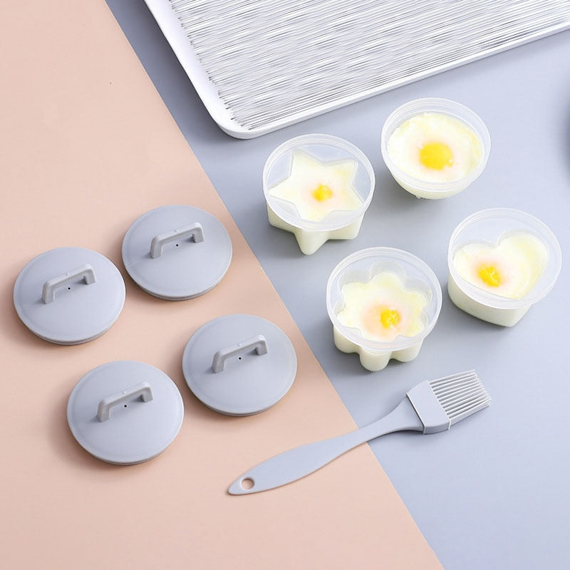Multifunksjonelt Eggekoker Sett - Perfekte Egg Uten Skall