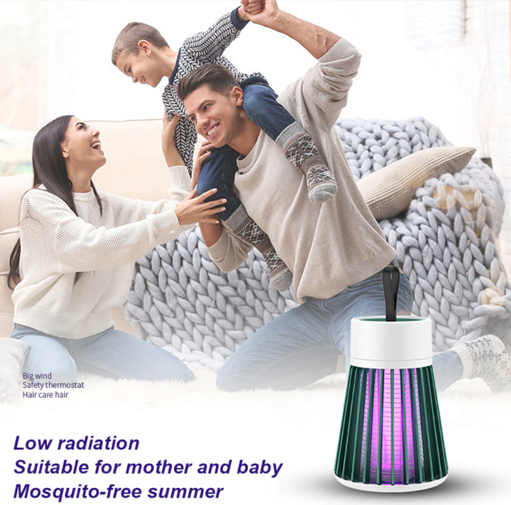 Myggdreper med LED Lys – Effektiv Beskyttelse Inne &amp; Ute