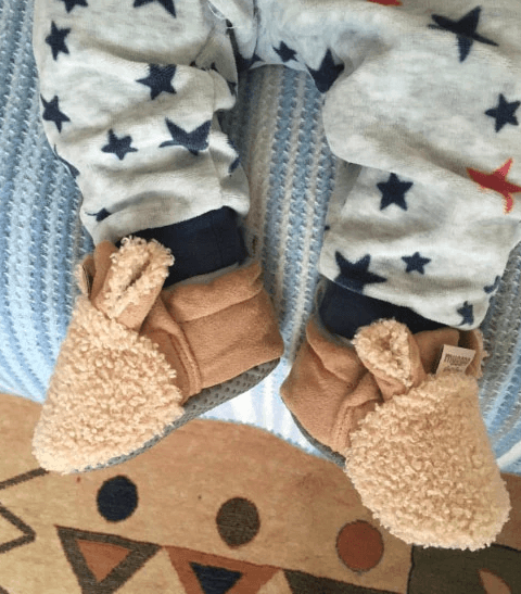 Myke Babysko med Lammedesign for Småbarns Første Skritt