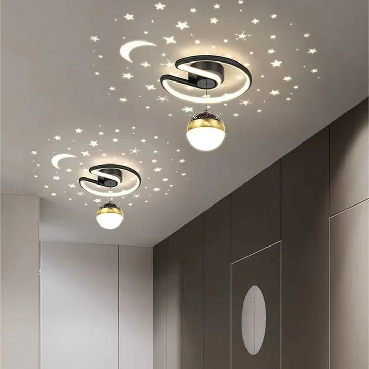Norvo LED Taklampe - Stjernehimmel Design - Barnerom og Stue