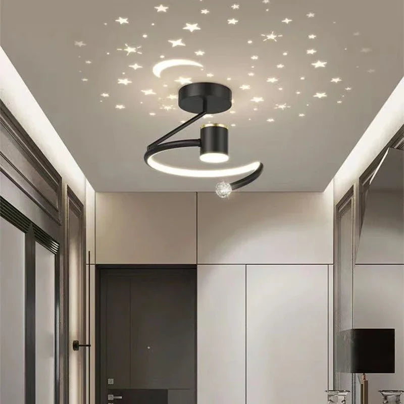 Norvo LED Taklampe - Stjernehimmel Design - Barnerom og Stue