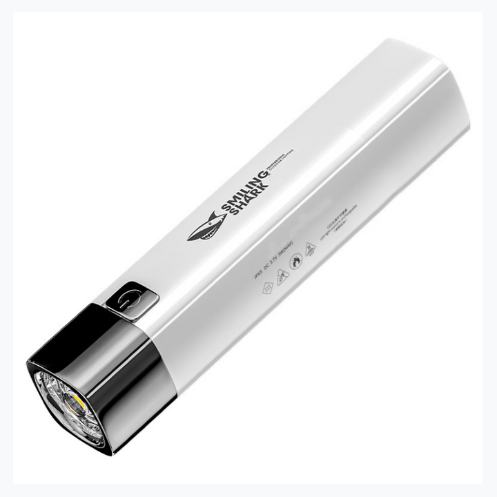 Oppladbar Utendørs Lommelykt - Lyssterk og Bærbar Powerbank