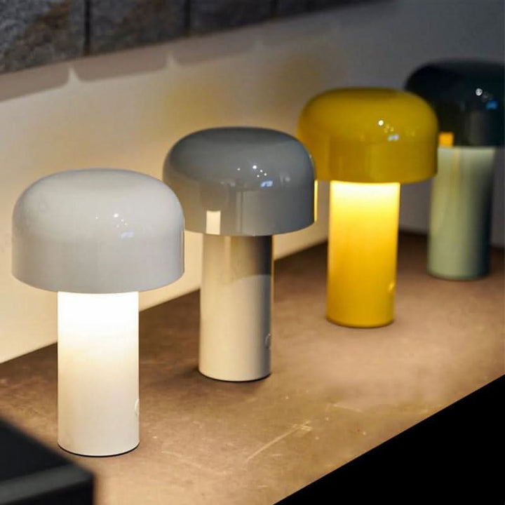 Oppladbar Nattbordslampe med Berøring og Dimbar LED