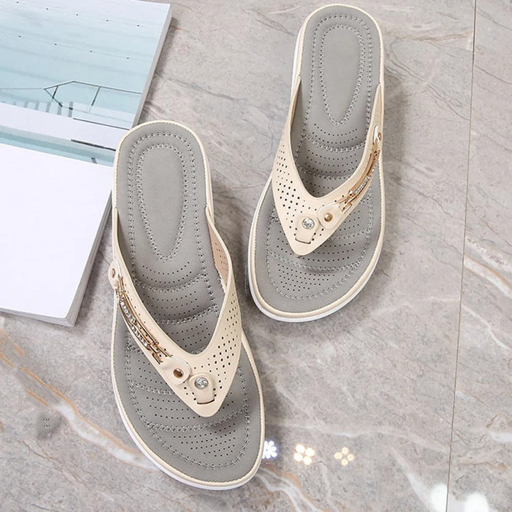 Ortopediske Flipflopsandaler for Kvinner – Komfort for Hele Dagen