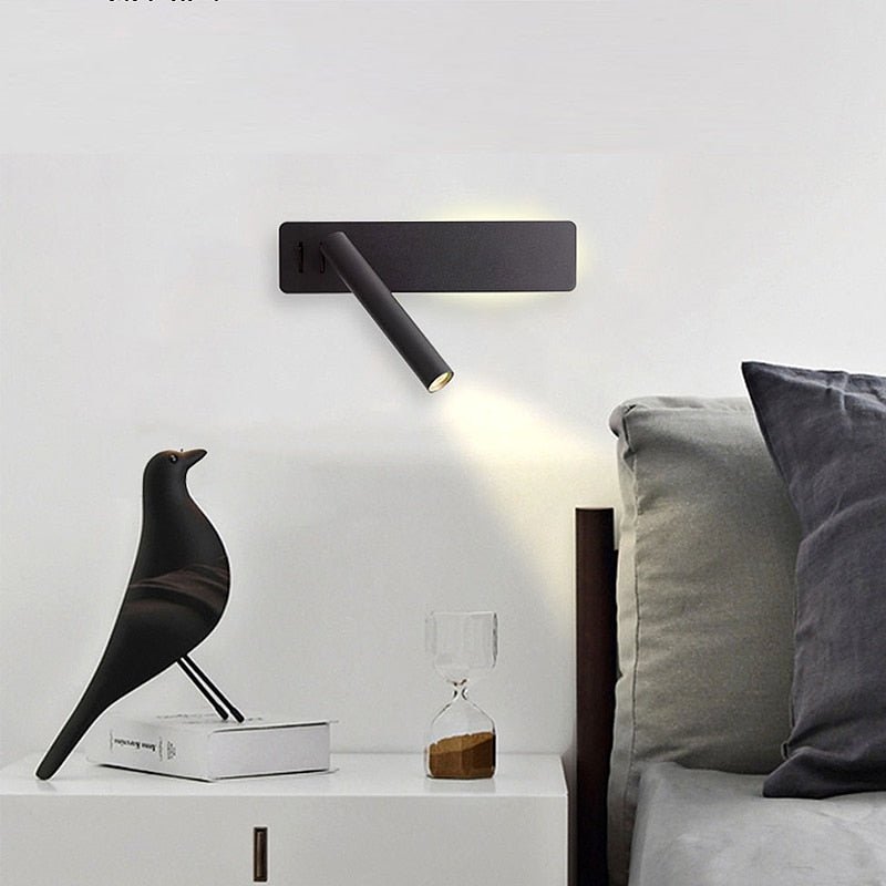 Roterbar LED-lampe for Justerbar Sengebelysning