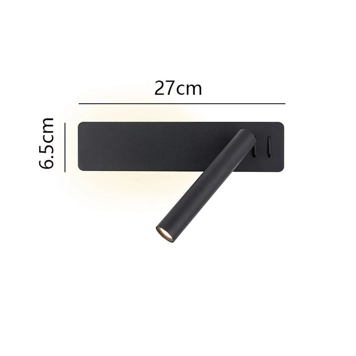 Roterbar LED-lampe for Justerbar Sengebelysning