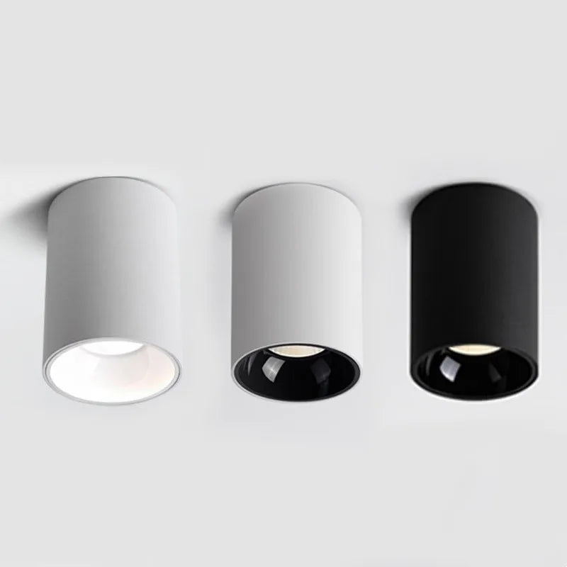 Moderne Runde COB Taklamper - Effektiv Belysning
