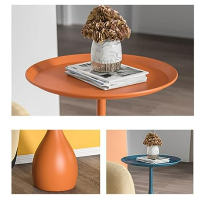 Rundt Metallbord med Middelaldersk Stil for Hjemmet