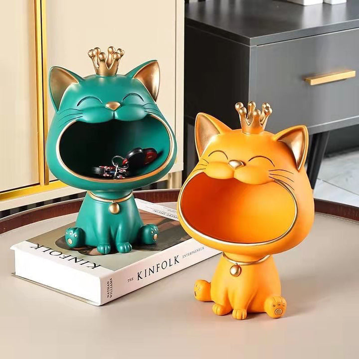 Lykke Katt Statue | Sjarmerende Hjemmedekor &amp; Kontor