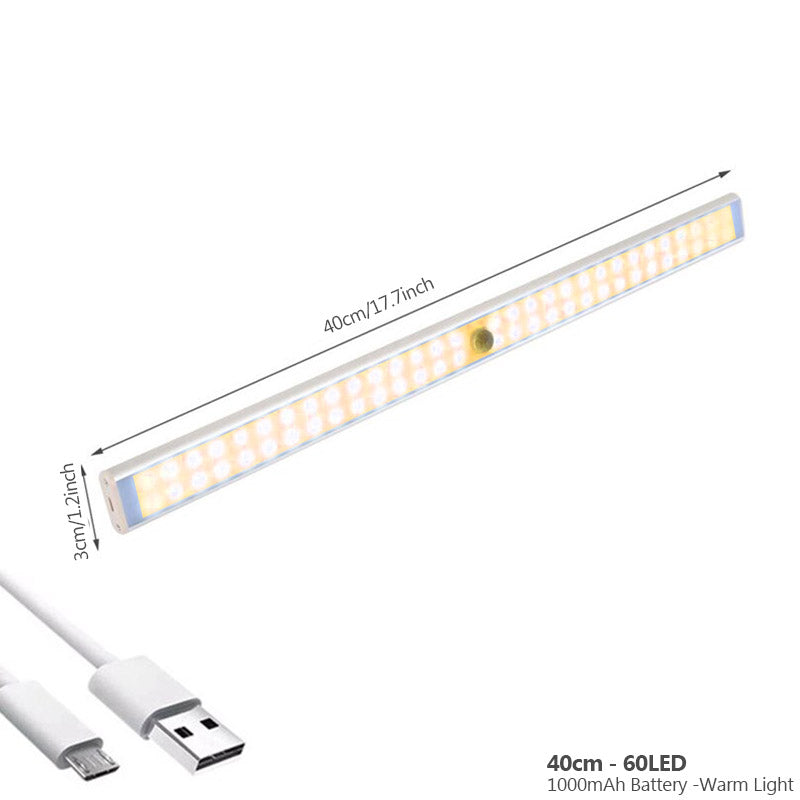 Smart Oppladbar Bevegelsessensor Lampe for Enklere Hverdag