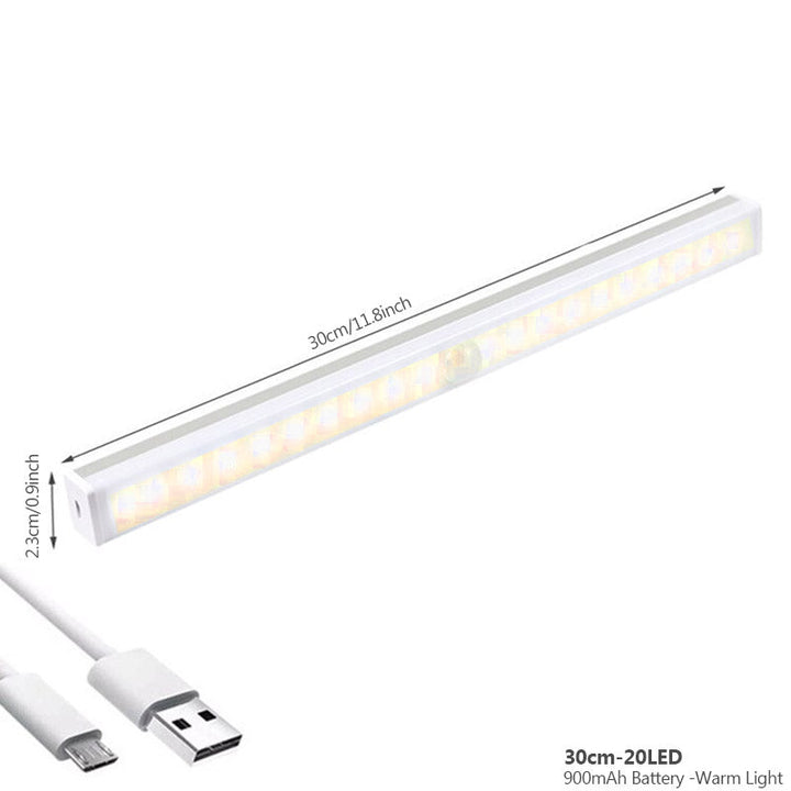 Smart Oppladbar Bevegelsessensor Lampe for Enklere Hverdag