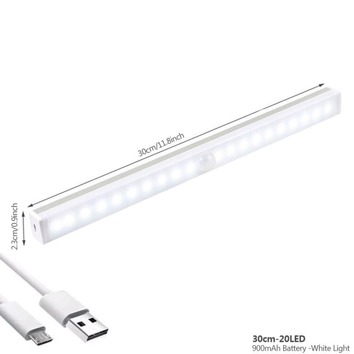 Smart Oppladbar Bevegelsessensor Lampe for Enklere Hverdag