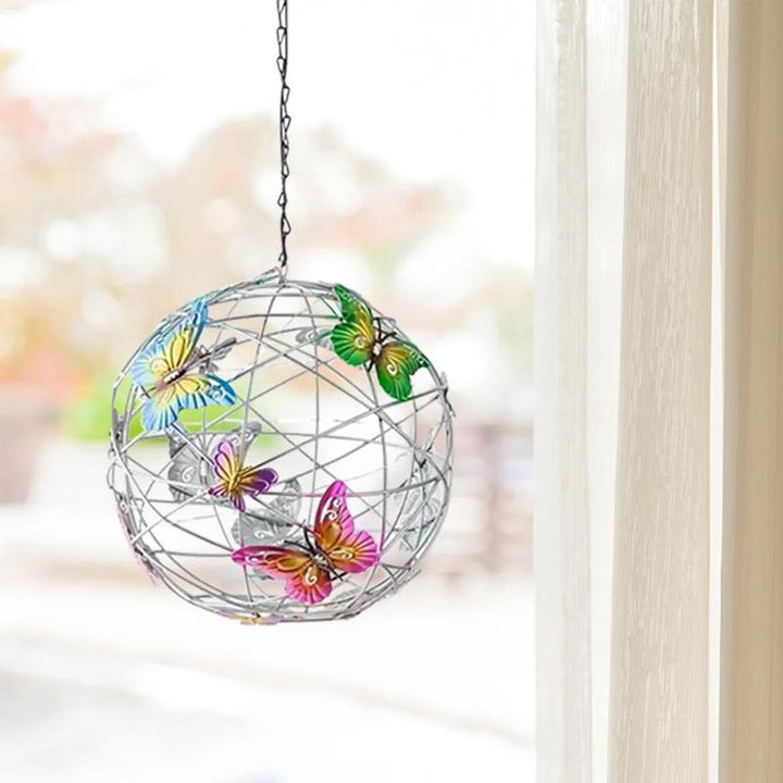 Solcelledrevet Dekorativt Lampe - Sommerfugl Design