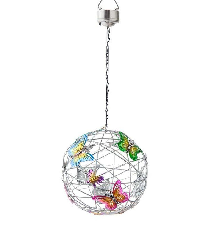 Solcelledrevet Dekorativt Lampe - Sommerfugl Design
