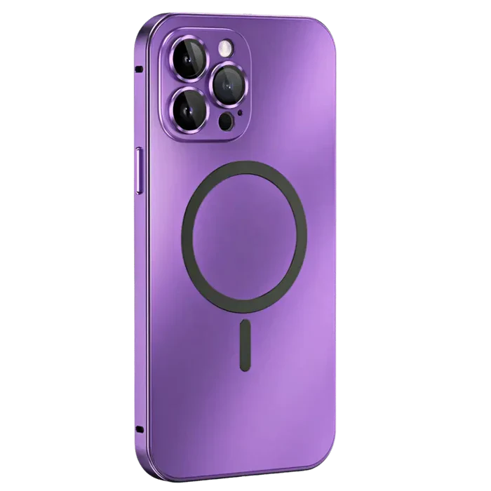 Stilrent Metall iPhone Deksel for Robust Beskyttelse