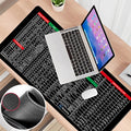 Anti-slip Tastaturmatte | Stor Størrelse & Komfort