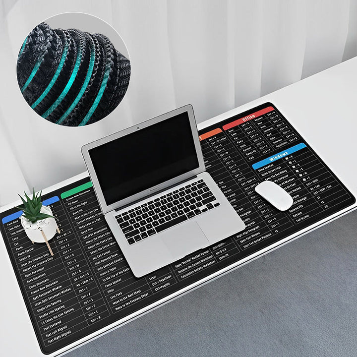 Anti-slip Tastaturmatte | Stor Størrelse &amp; Komfort