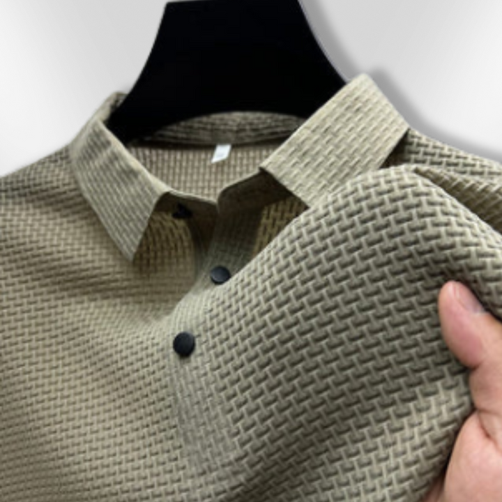 Herre Polo – Strukturert Design for Elegant Komfort