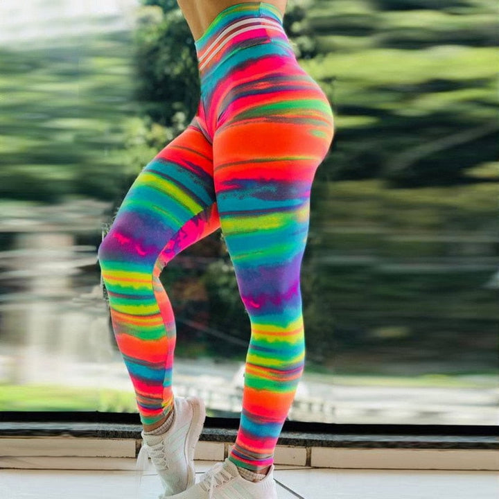 Leggings for kvinner med høy midje og magekontroll