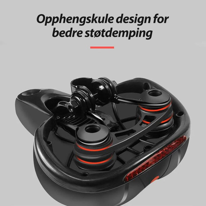 Sykling setepute - Myk Silikon - Pustende Design