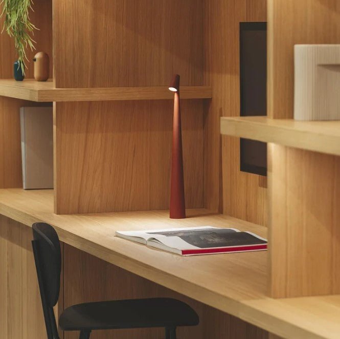 Dimbare LED Bordlampe - Trådløs Minimalistisk Design