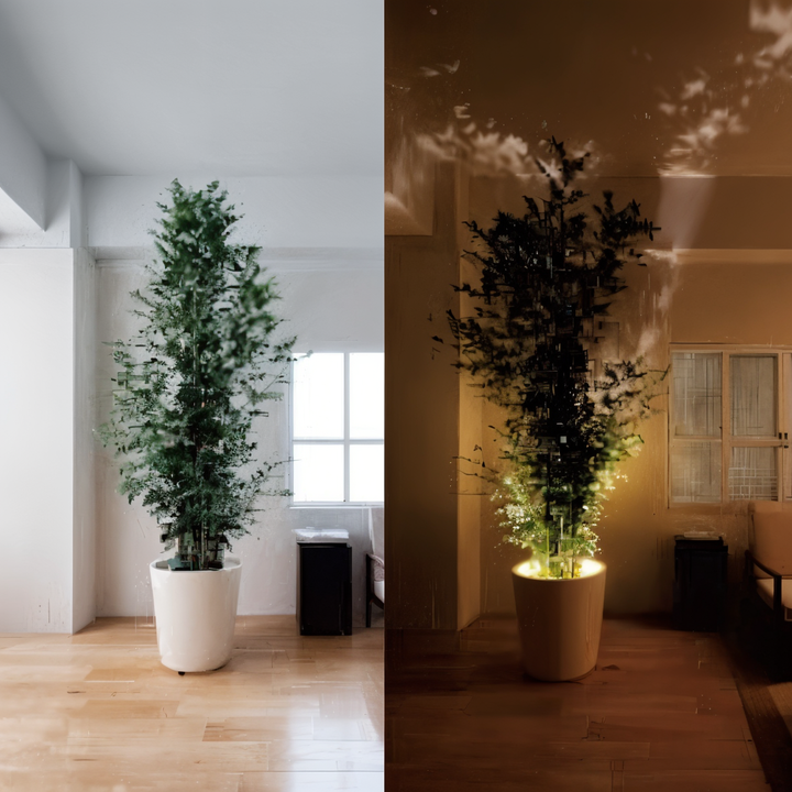 Trådløs Mini LED Spotlight – Dimbart Lys for Hjem og Kontor