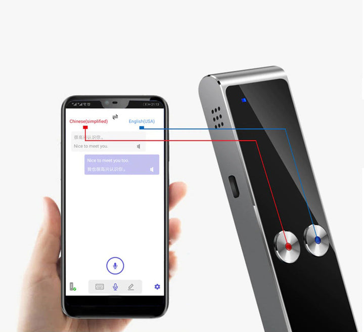 Trådløs Smart Stemmeoversetter
