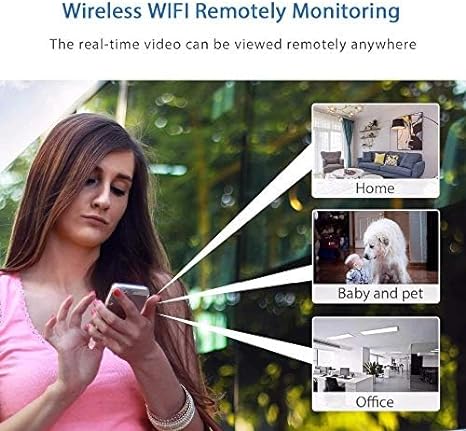 Trådløst 1080P WiFi Sikkerhetskamera - Hjembeskyttelse