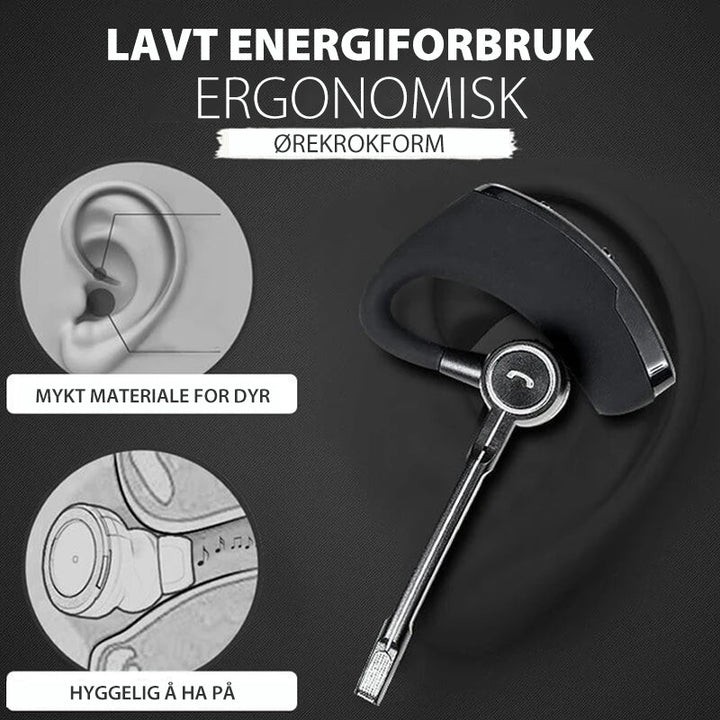 Trådløst Bluetooth Headset - Støydemping | Lavt Strømforbruk