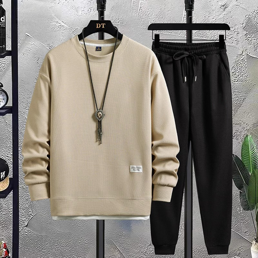 Menns Joggedress Set – Trendy Design og Komfortabel Passform