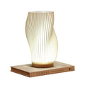 Unik 3D Bølge Bordlampe for Moderne Stue og Soverom
