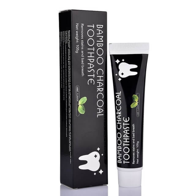 Unisex Bambus Kull Tannkrem for Naturlig Blekende effekt