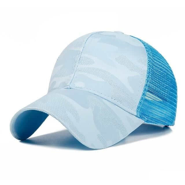 Unisex Baseballcap med Hestehaleåpning for Aktiv Hverdag