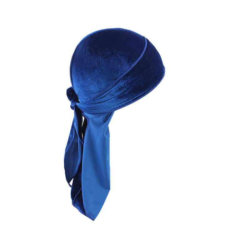 Unisex Premium Fløyel Durag for Hårstyling og Bølger