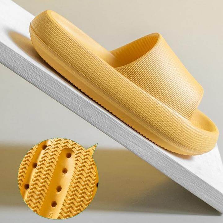 Unisex Komfort Sandaler - Hurtigtørkende og Sklisikre med Tykk Såle