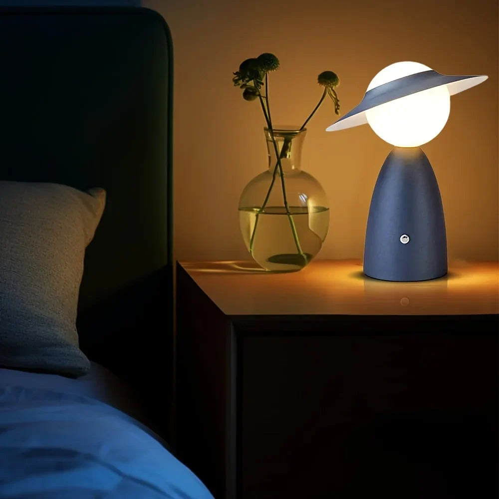 USB Oppladbar LED-Bordlampe – Berøringsdimmer