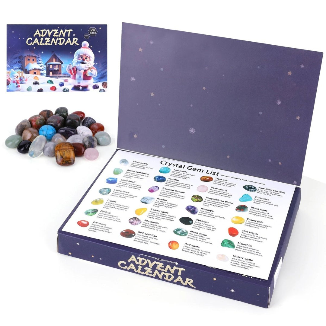 Unisex Kids Advent Kalender med Edelstener