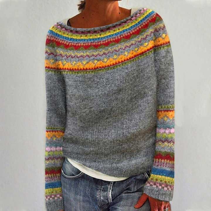 Dame Pullover Rundhals - Varm &amp; Tidløs Stil for Kvinner