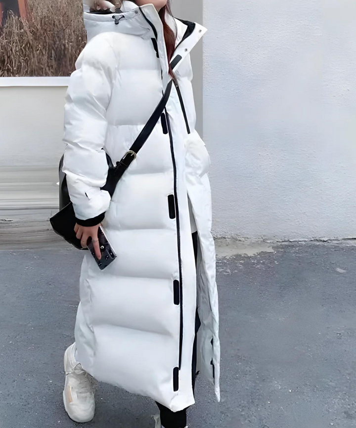 Dame Vinterjakke - Lang, Varm og Vannavvisende