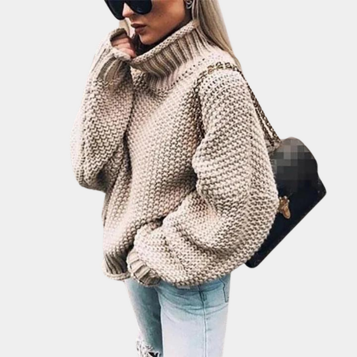 Kvinners Tykk Genser med Stil